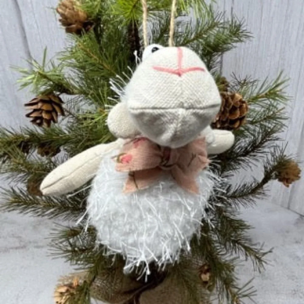Nwt Rabbit And Sheep Ornament Set T9